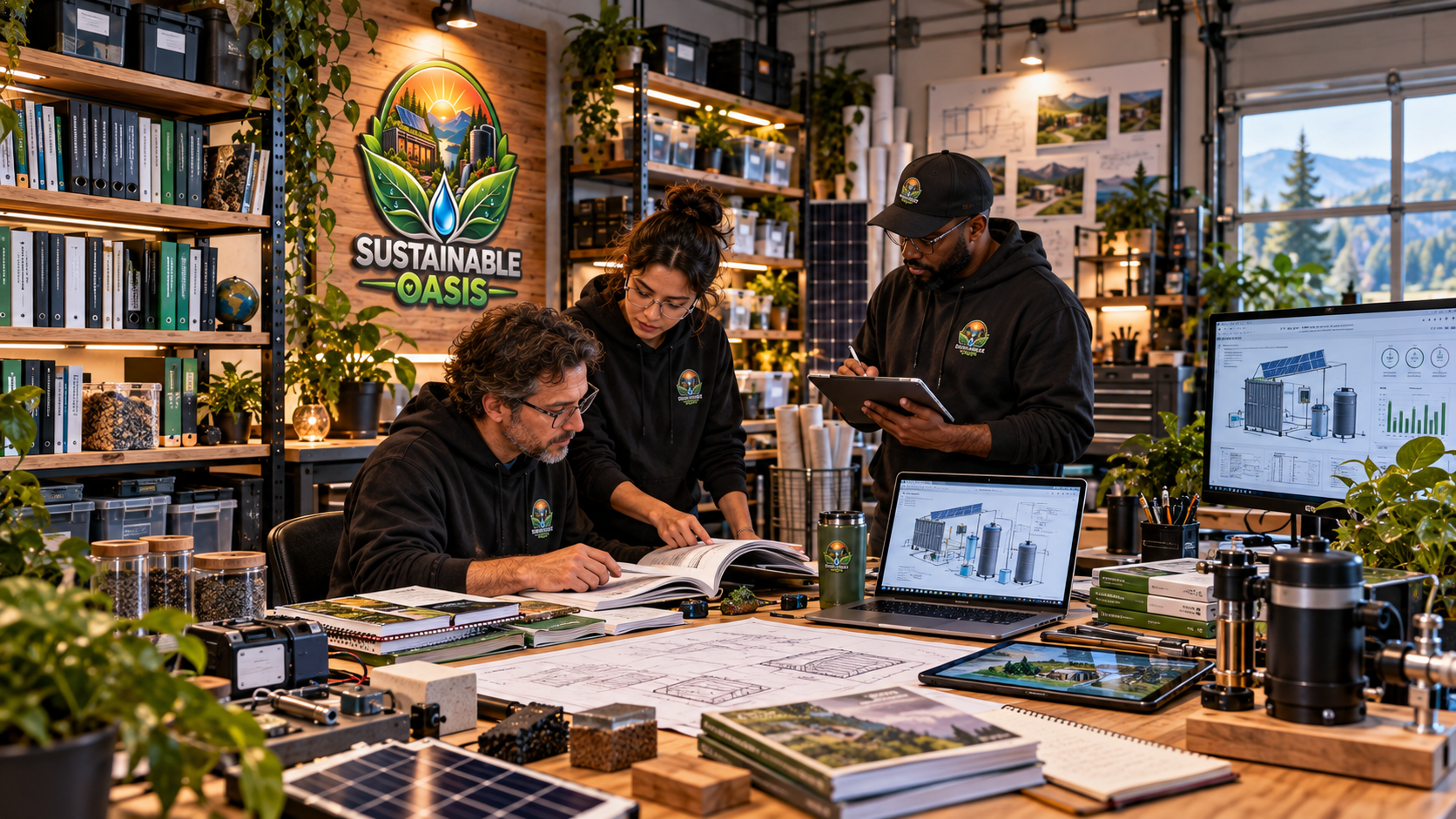 Sustainable Oasis project knowledge, field notes, guides and blueprints